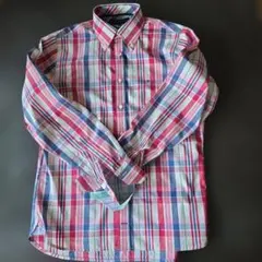 TOMMY HILFIGER チェック柄 長袖シャツ S