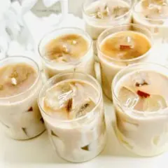 【今だけお得数量限定】CAFE LATTE CANDLE Wood Wick