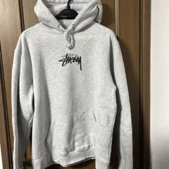 stussy スウェットパーカー　サイズXL グレー