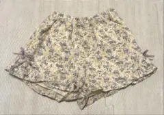 après les cours アプレレクール 花柄ショートパンツ 80サイズ