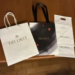 DECORTÉ ショッパー袋 小　4枚セット