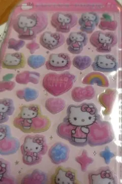 コットンパフィーシールハローキティーサンリオ