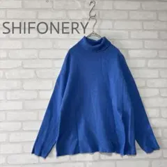 SHIFONERY シフォネリータートルネックニット　セータースリット