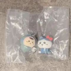 ちいかわ×サンリオキャラクターズ なりきりフィギュア ハチワレ くりまんじゅう