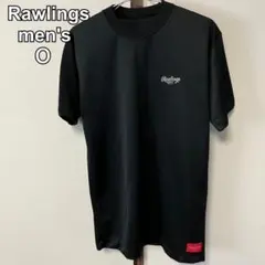 Rawlings ローリングス　メンズ　Tシャツ　半袖　野球　ソフトボール　黒O