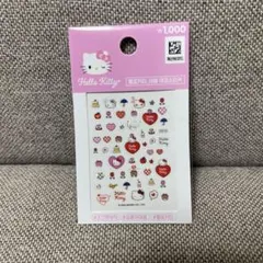 韓国ダイソー キティ ネイルシール　サンリオ キティちゃん