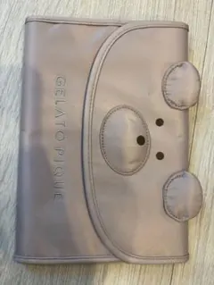 母子手帳ケース　ジェラートピケ　くま