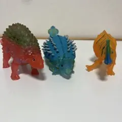 恐竜アタック&co. アンドコ　デアゴスティーニ　3体セット
