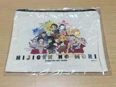 鬼滅の刃　ニジゲンノモリ　全員集合　フラットポーチ