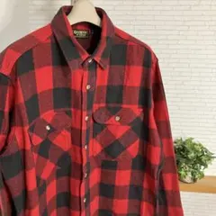 80s 90s OSHKOSH オシュコシュ　ネルシャツ　USA製 ヴィンテージのサムネイル