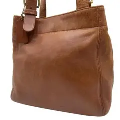 COACH/オールドコーチ 4157 レザー ショルダーバッグ ブラウン