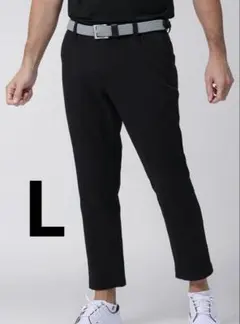 FootJoy フットジョイ シアサッカーアンクルパンツ Lサイズ ブラックのサムネイル