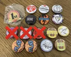 GENERATIONS 缶バッジ　ライブツアーグッズ　ジェネレーションズ
