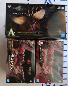 未開封　一番くじモンスターハンター　ネルギガンテ　リオレウス２体セット