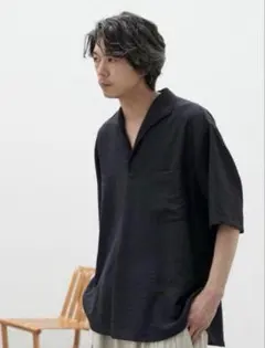 LIDNM RAYON WASHER SKIPPER SHIRTのサムネイル