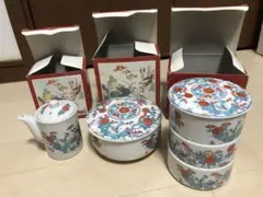 古有田 柿右衛門写 香泉作 3点セット