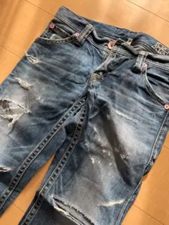 RODEO CROWNS ダメージジーンズ
