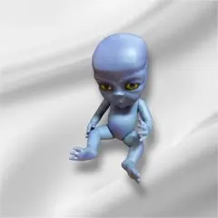宇宙人☆エイリアン フィギュア おしゃぶり付き - メルカリ