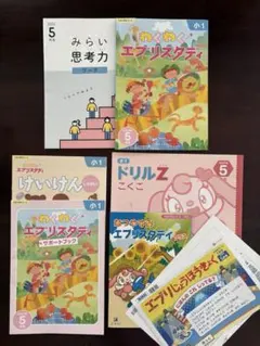 Z会 小学1年生7月〜2年生5月＋α　エブリスタディ みらい思考力　まとめ売り Z会小学生コース1・2年生を徹底解説】教材すべてをこなした体験をもと