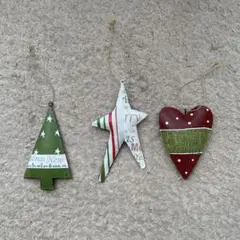 アンティーク　海外製クリスマスオーナメントセット