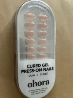 ohora ネイルチップ BLUSH BEIGE ショートのサムネイル