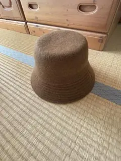 【新品】ユニクロ　キャメルベージュバケットハット