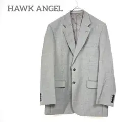 テーラードジャケット　グレー チェック柄 ビジネス　オフィス　おしゃれ　人気