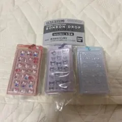 サンリオボンボンドロップミニチュアチャーム キティ シナモ クロミ3個セット