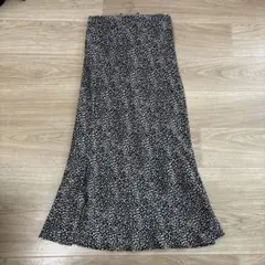 【美品】DISCOAT フレアロングスカート