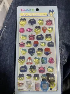 たまごっち　ボンボンドロップ　３D stickersシール　まめっち