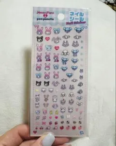 ナルミヤハッピーパーク メゾピアノ ネイルシール　ステッカー　シール　ベリエ