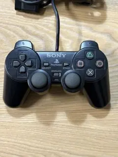 SONY PlayStation 2 コントローラー ブラック　動作確認済み