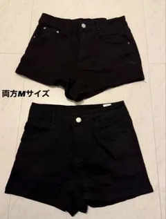 ショートパンツ黒 Mサイズ