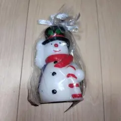 激レア‼️レトロゆきだるまキャンドル(未使用)