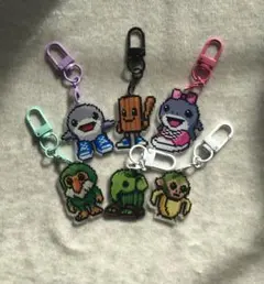 6点 イタリアンブレインロット かわいい 赤ちゃん アクリルキーホルダー