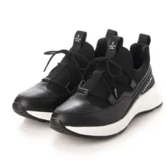 ランバン オン ブルー LANVIN en Bleu 厚底レースアップスニーカー