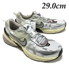 新品　29㎝　ナイキ V2Kラン　シルバー ホワイト　ランニング　ハイテク　ラン