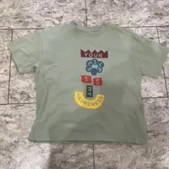 美品　Kodomo BEAMS グラフィックTシャツ ライトグリーンのサムネイル