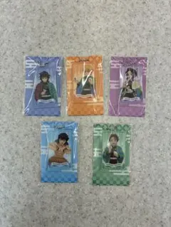 ファミマで炭治郎たちとひと休み鬼滅の刃アクリルチャーム＆ステッカー（2セット）