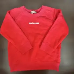 MIKI HOUSE トレーナー レッド 100cm