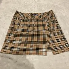 【極美品】バーバリーブルーレーベル ブラック ノバチェック フリルパーカー 38 brand-td-store_00022671