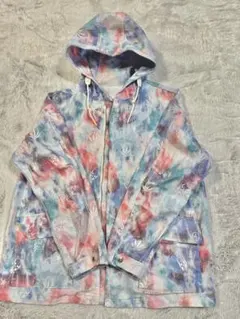 タイダイ柄 フード付きジャケット