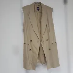 GAP　リネンブレンド　ベスト　ジレのサムネイル