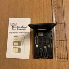 iOS Micro USB Type-C ケーブル タイプcケーブル ブラック