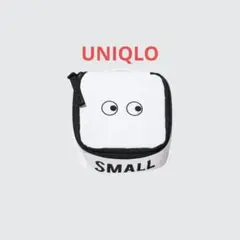 UNIQLOユニクロ✕アニヤ　ミニスクエアポーチS白万能ポーチのサムネイル