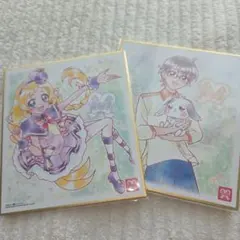 プリキュア色紙ART7 キュアフレンディ 悟 大福 色紙 2点セット