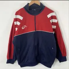 NIKE ナイロンジャケット XL ネイビー レッド - メルカリ