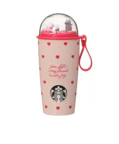 スターバックス　バレンタイン2026 カップシェイプステンレスボトルハート