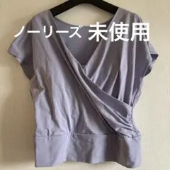 【未使用】ノーリーズ カットソー Mサイズ カシュクールのサムネイル