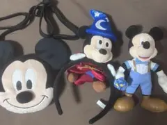 ディズニー ミッキーマウス グッズ 3点セット